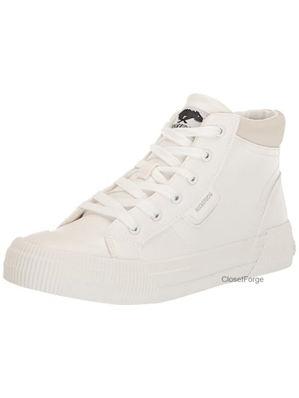 Cheery High Top Platform Sneakers PU Upper Plush Foam Lace-Up Skate
